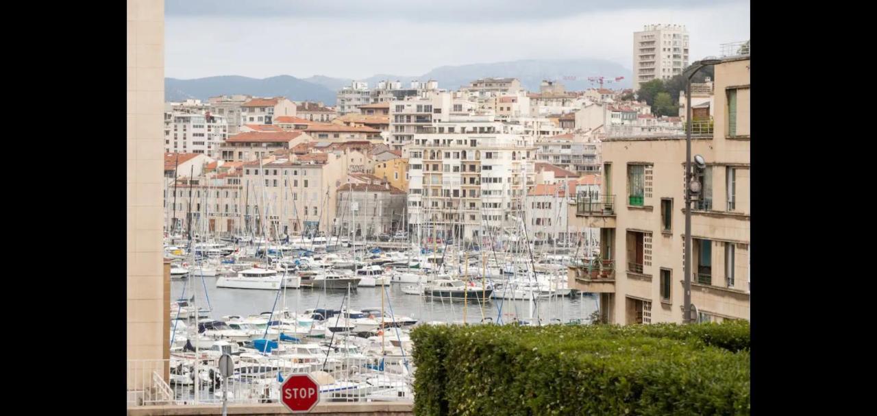 Vieux-Port, Panier, Magnifique Studio Avec Vue Sur Mer Marseille Exteriör bild
